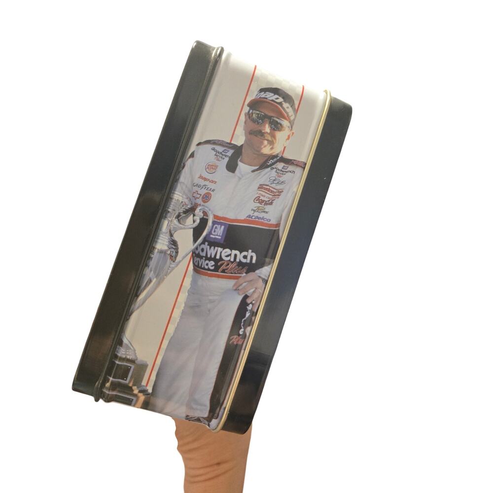 Dale Earnhardt #3 Goodwrench Service Plus Collectible Metal Lunch Box Tin - Picture 7 of 13